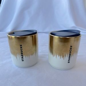 Starbucks 2020 Christmas Collection Coffee Cup Set of 2